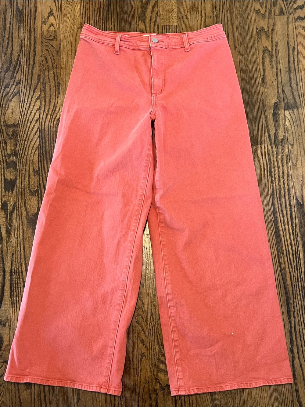 Universal Thread Coral Wide-Leg Jeans